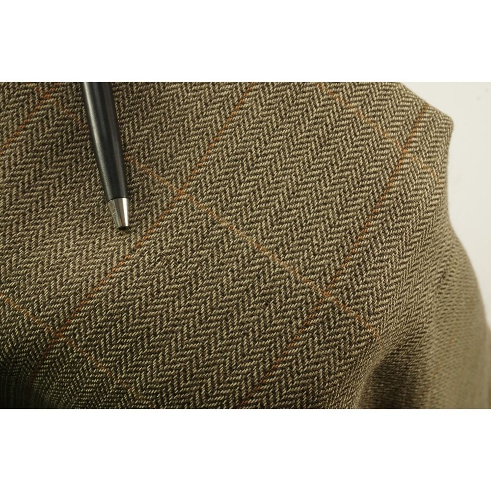 Jos A Bank Silk Wool Cashmere Linen Men's‎ 43R Herringbone Windowpane Sport Coat - Picture 14 of 14